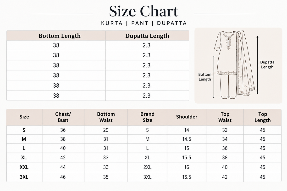Women Silk Blend Kurta Pant Dupatta Set