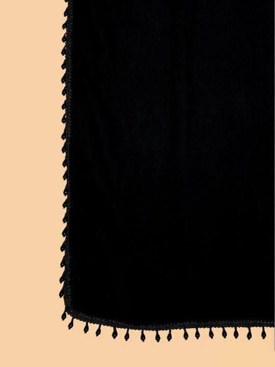 Women Floral Embroidered Regular Beads and Stones Kurta with Trousers & With Dupatta